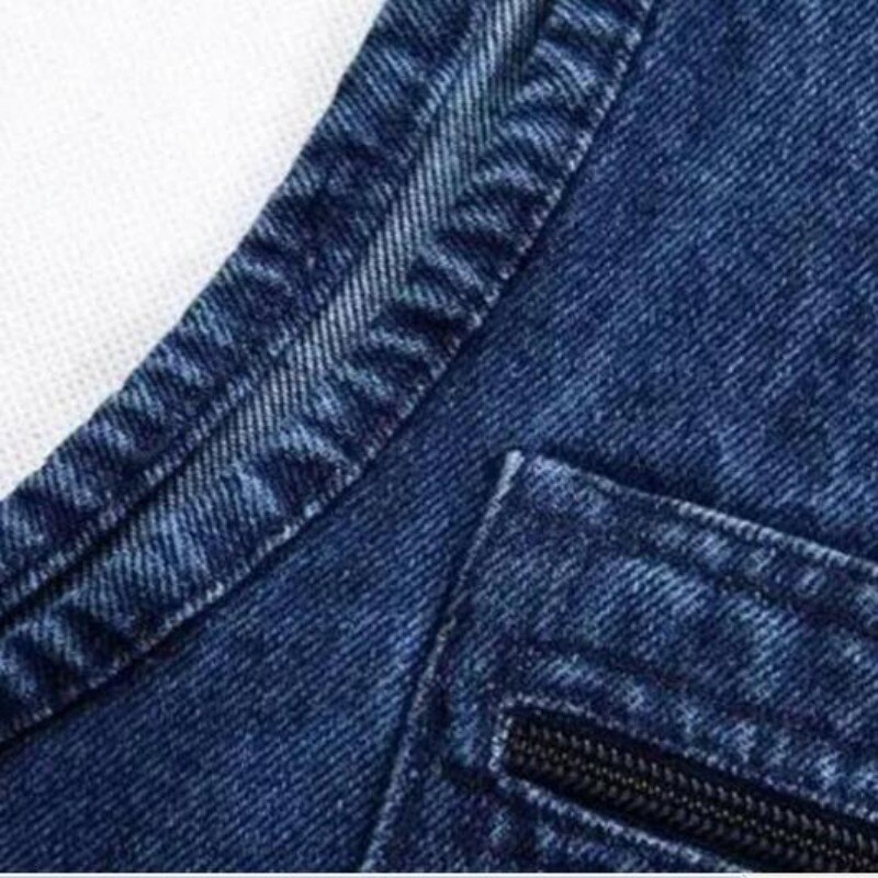 Spring Man 5XL Denim Vest Male Plus Size Vest Jeans Men Multi Pocket Photography Vest Mens Denim Vest Sleeveless Jacket Colete
