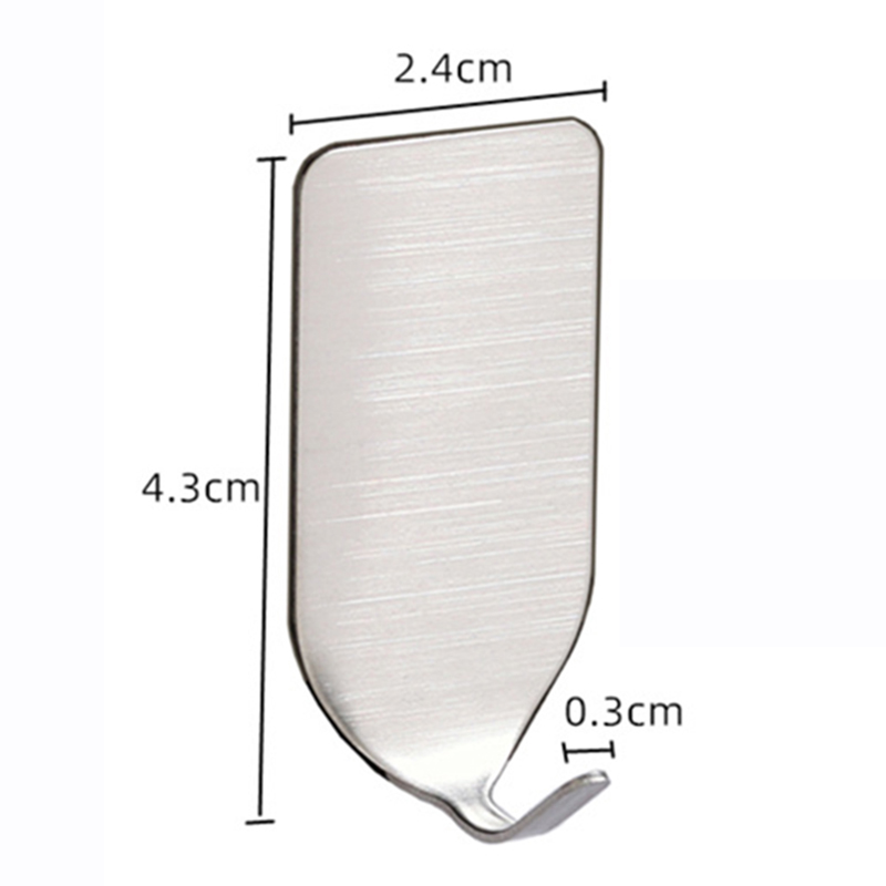 Stainless Steel Razor Blade Holder Straight Razor Blade Holder Shaver Storage Bathroom Hook Organizer Kitchen Hanger Accessories: 01