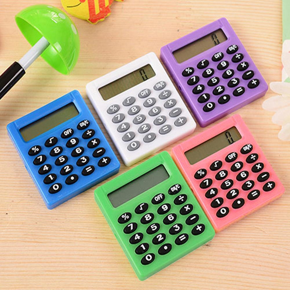 Portable Digit Display Mini Calculator Pocket Size Desktop Calculator Handheld Student