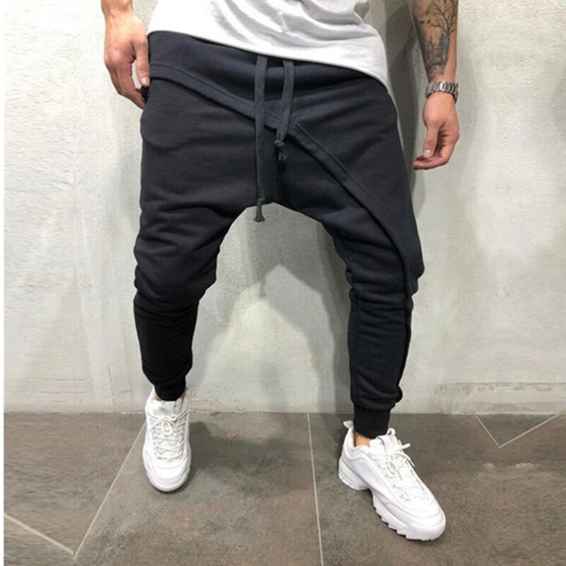 Mannen Jogging Broek Casual Hip Hop Broek Gym Broek Jogging Broek Touw Broek