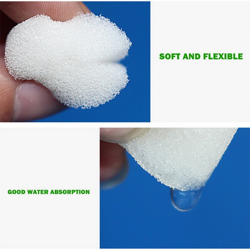 50pcs / set Nursery Seed Sponge Plants Germination Sponges Soilless Cultivation Tools Soilless Hydroponic Gardening Tools