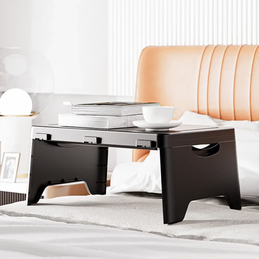 Lazy Portable Folding Table Working Table Living Room Sofa Bed Reading ToolsNotebook Computer Holder Multipurpose Foods Trays