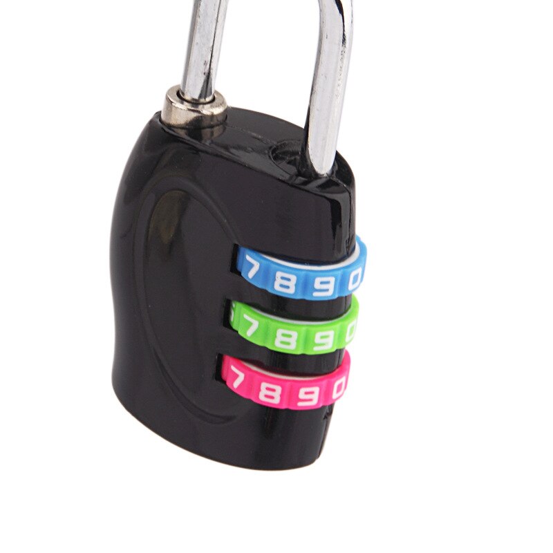Serrure de Code Secret d'alliage de Zinc de cadenas de mot de passe de combinaison de chiffre pour des accessoires de bagage de voyage de valise de casier de gymnase