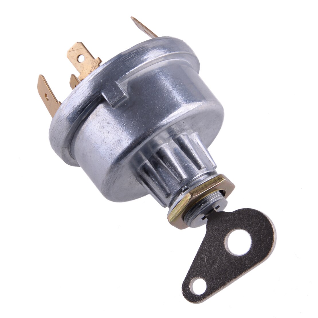 Interrupteur d'allumage de tracteur à 4 positions, en métal Durable avec 2 clés, Kit d'accessoires adaptés à Lucas 35670 128SA &amp; Durite 0-2500-06