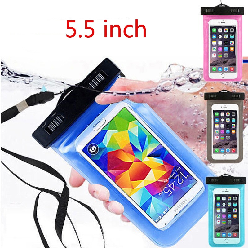 Waterdichte duiktas voor xiaomi  mi 5 6 7 8 9 10 a1 a2 a3 lite redmi 4a 5a 6a 7a 8a note 4 5 6 7 8 9 pro onderwatertas