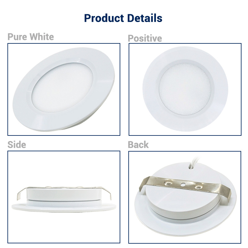 Mini Downlight LED 12V Ultra-mince 3W 5W 7W intégré petit projecteur plafond cuisine salle de bains miroir phares intégré projecteur