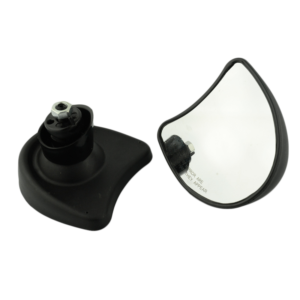 Black Motorcycle Rearview Fairing Mount Mirrors Fits For Harley Touring Electra Street Tri Glide FLHX FLHT FLHTKSE -Later