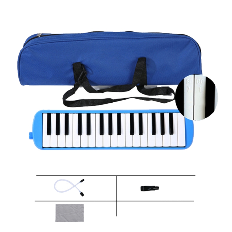 32-Key Melodica, Professionele Mond Melodica Keyboard Orgel Melodica Instrument Kit Voor Volwassenen, Studenten En Kinderen