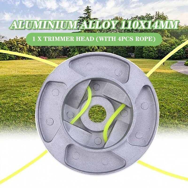 Universal Grass Trimmer Brush Cutter Head Lawn Mower Head String Saw Lawn Mower Spare Part Adaptor Home Garden Cutting Tool