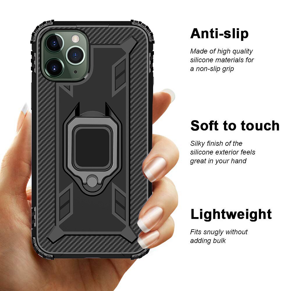 Suitable for iPhone12/12Pro mobile phone case 12mini mobile phone case 12pro MAX ring car anti-fall case