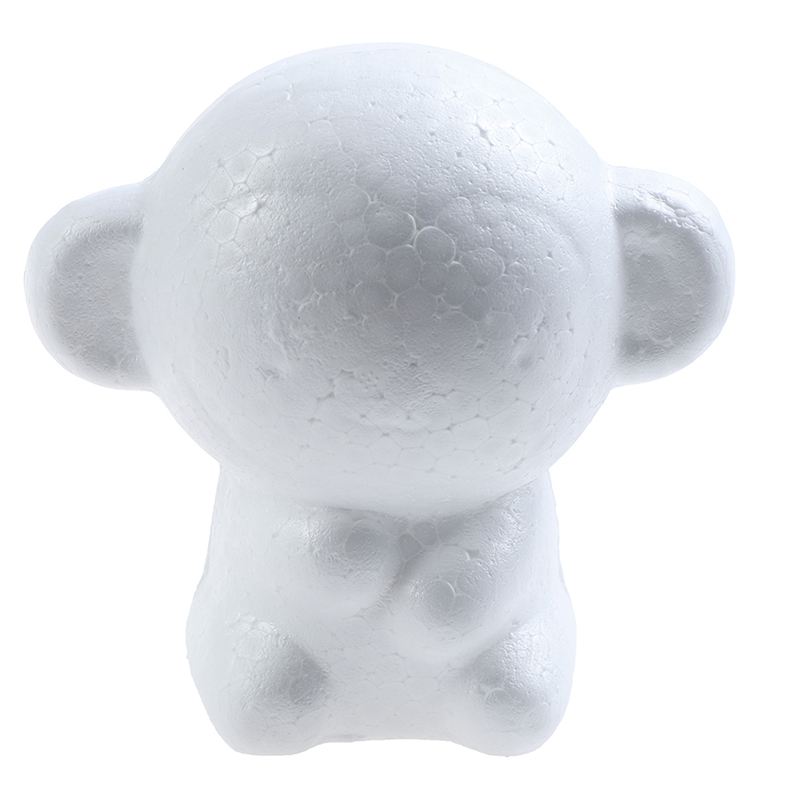 12cm signes du zodiaque Rat enfants artisanat jouets mousse animaux modélisation polystyrène styromousse poupée bricolage modélisation polystyrène styromousse: Monkey