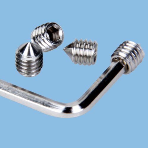 1 Pair Universal Window Winder Kit Crank Door Glass Handle Aluminium Silver