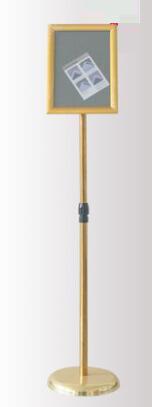 Stainless Steel Floor Sign Stand A4 Poster Frame Lifting Billboard Hotel Door Guide Advertising Banner Floor Stand Signage Rack: 3