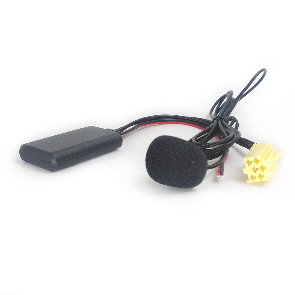 150/300CM Bluetooth 5.0 AUX IN Mp3 Wire Cable Handsfree Microphone Adapter For FIAT 500 Grande Punto Panda Croma ALFA 159 Smart