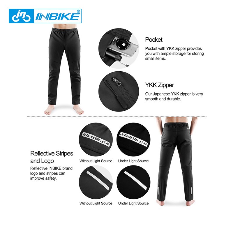 INBIKE Thermal Outdoor Pants Waterproof Hiking Pants Mountain Climbing Trousers Trekking Fishing Camping Pants Men Causal Winter