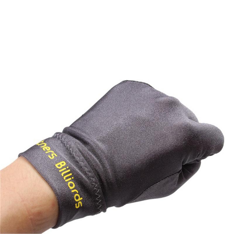 Snooker Billiard Cue Glove Pool Left Hand Open Three Finger Accessory Fitness Accessories