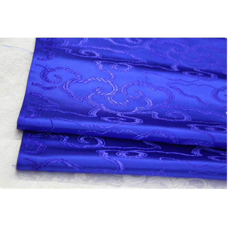 CF420 1yard Solid Clouds Brocade Fabrics Chinese Silk Brocade Jacquard Fabric For Chinese Dress For Adults Chinese Style Cushion