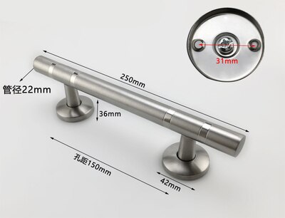 stainless steel adjustable door handles Cabinet Drawer Pulls and Knobs furniture handles Hardware Accessories: C