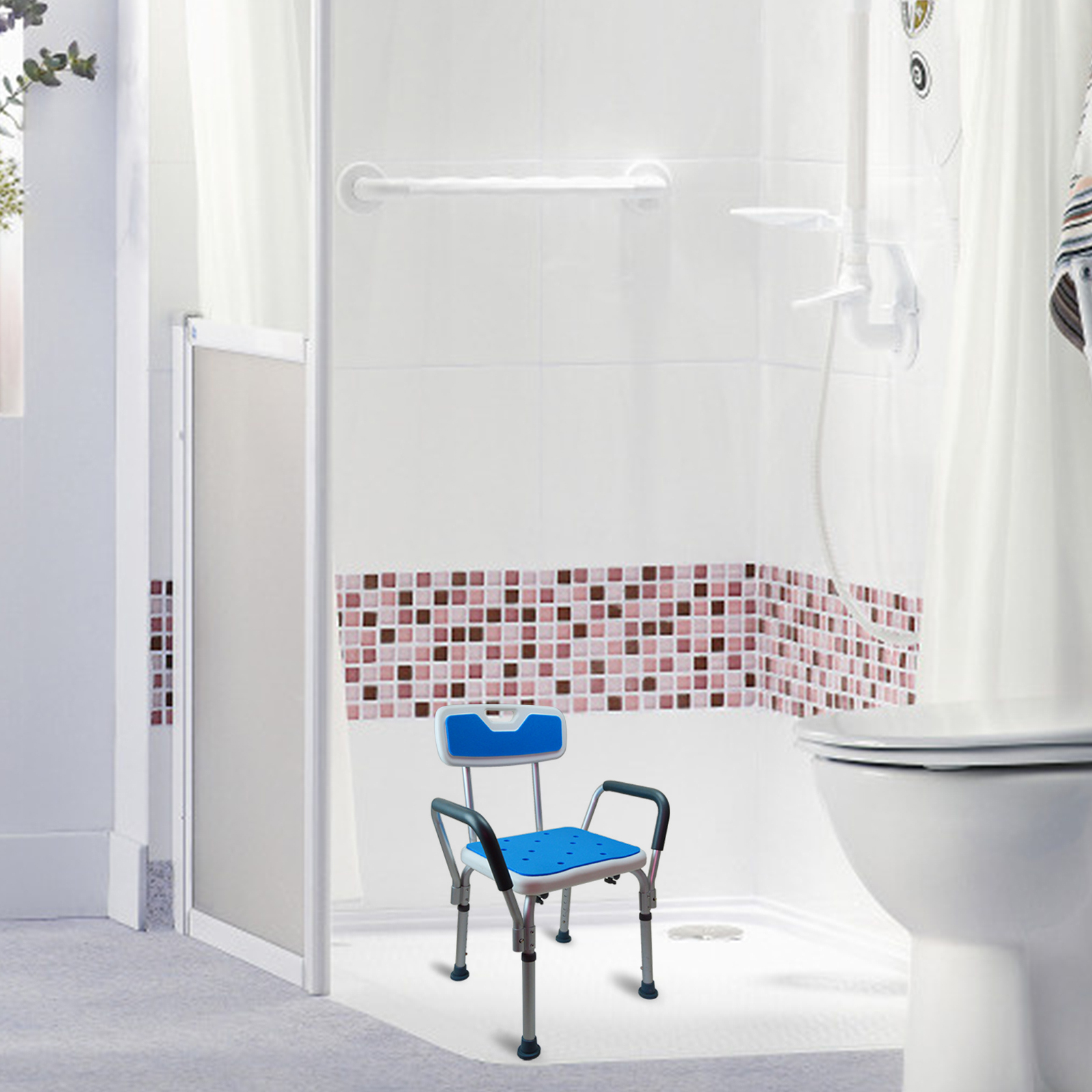 1 einstellen wasserdicht Dusche Sessel Kissen Bad Sessel Matte Pro ältere schwanger