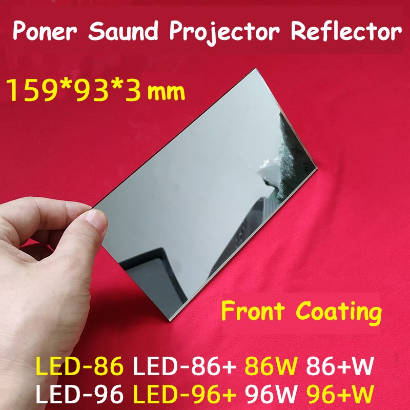 Poner Saund Projector Reflector Coating Mirror Projection Repair DIY Spart Part