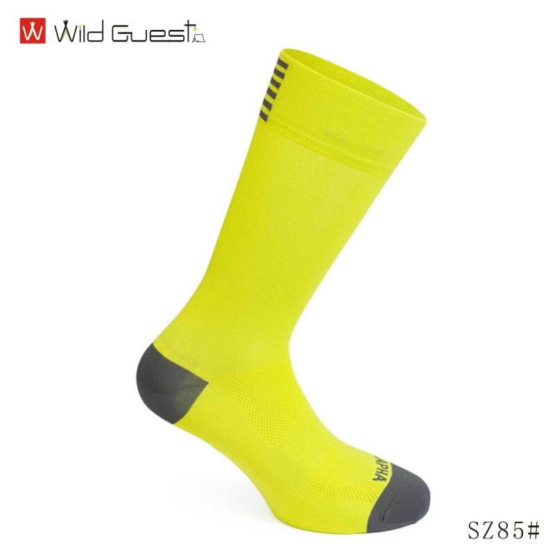 Wysokiej jakości skarpety sportowe skarpety rowerowe skarpety uciskowe outdoor fitness oddychające skarpety: SZ85 / 39-45