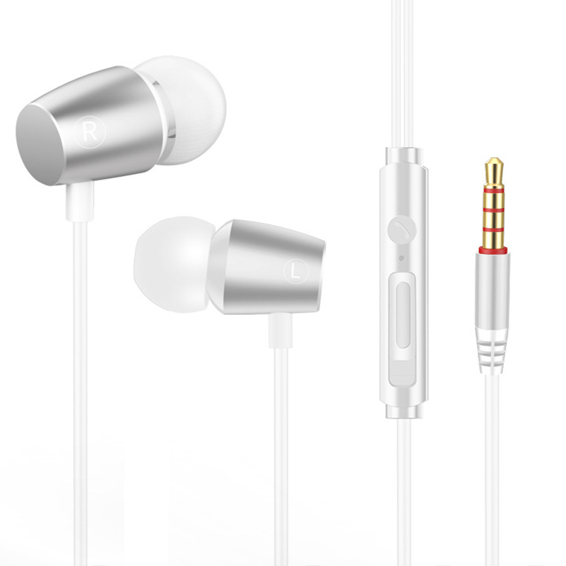 3.5mm kopfhörer für samsung galaxy  m51 m12 m62 a13s xcover 5 a32 5g a52 a71 a12 a22 a42 kopfhörer kabelgebundenes headset fone de ouvido: Weiß
