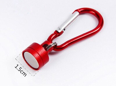 1pcs Outdoor Fishing Multi-function Magnetic Buckle Magnetic Release Fly Fishing Strong Train Net Holder Lanyard Cable Pull 4KG
