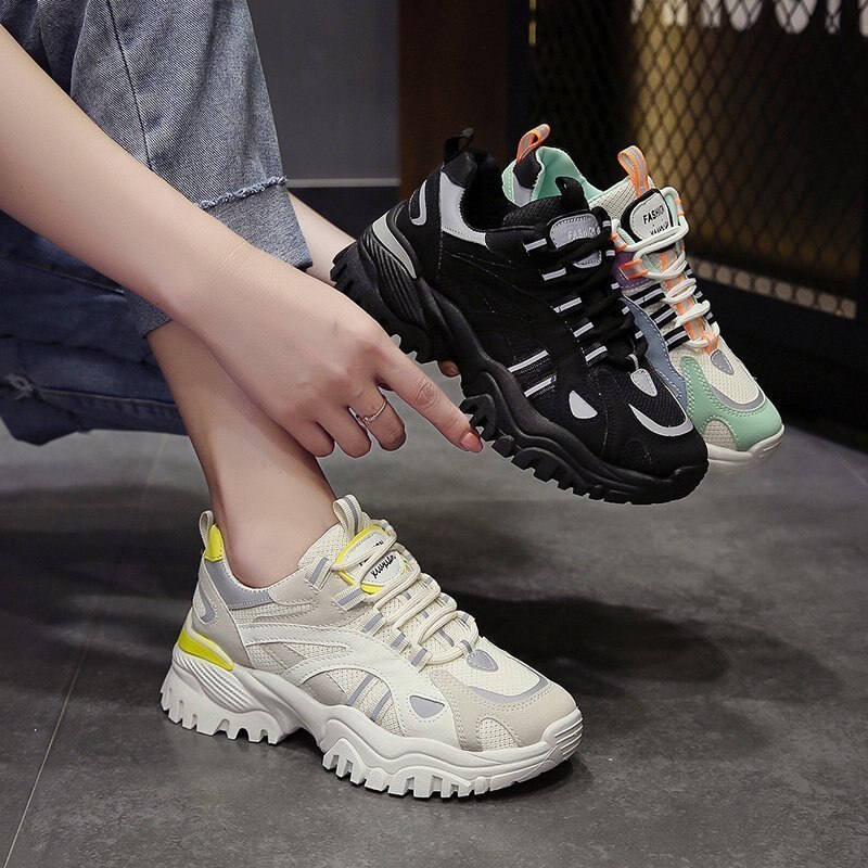 Chaussures pour femmes, chaussures de sport pour femmes, chaussures d'automne fluorescentes pour femmes, chaussures décontractées, chaussures de course pour femmes, chaussures décontractées  x633