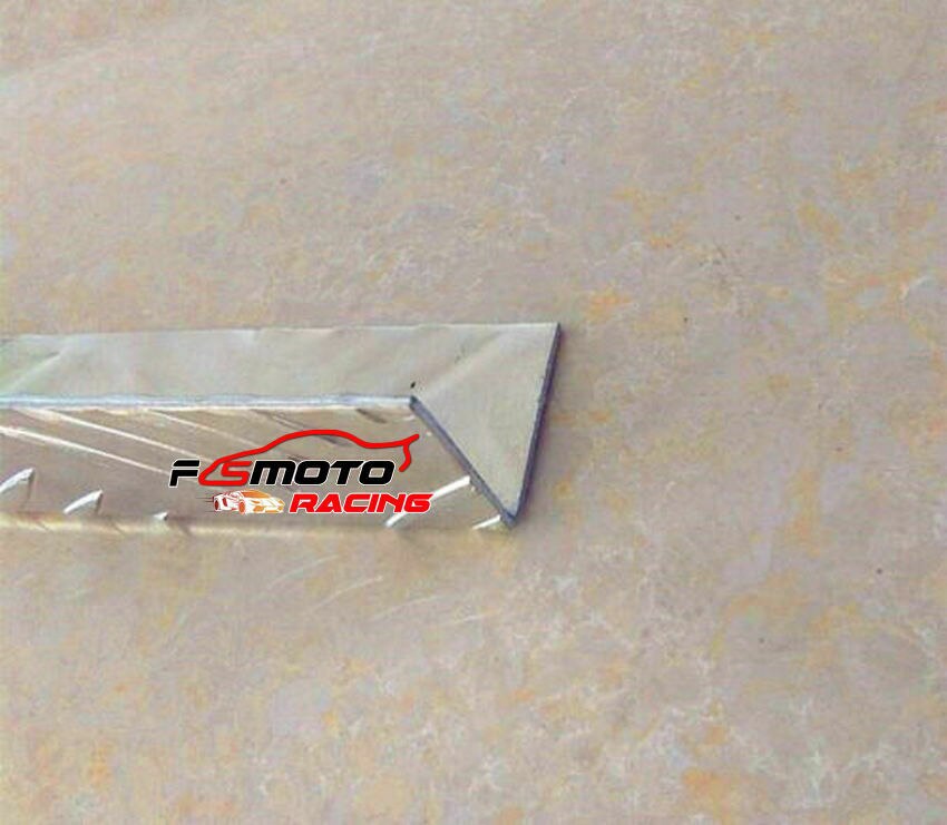 1"/1.5" /2" 3003 ALUMINIUM DIAMOND PLATE CORNER WALL GUARDS ANGLE Length 24"/36"/48"