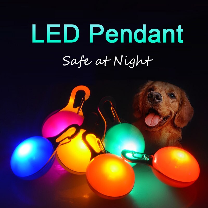 Led Dog Tag Nachts Drie Flash Modi Lichten Gloeiende Id Tag Voor Honden Op Led Halsbanden Luminous Anti-Verloren Huisdier Producten