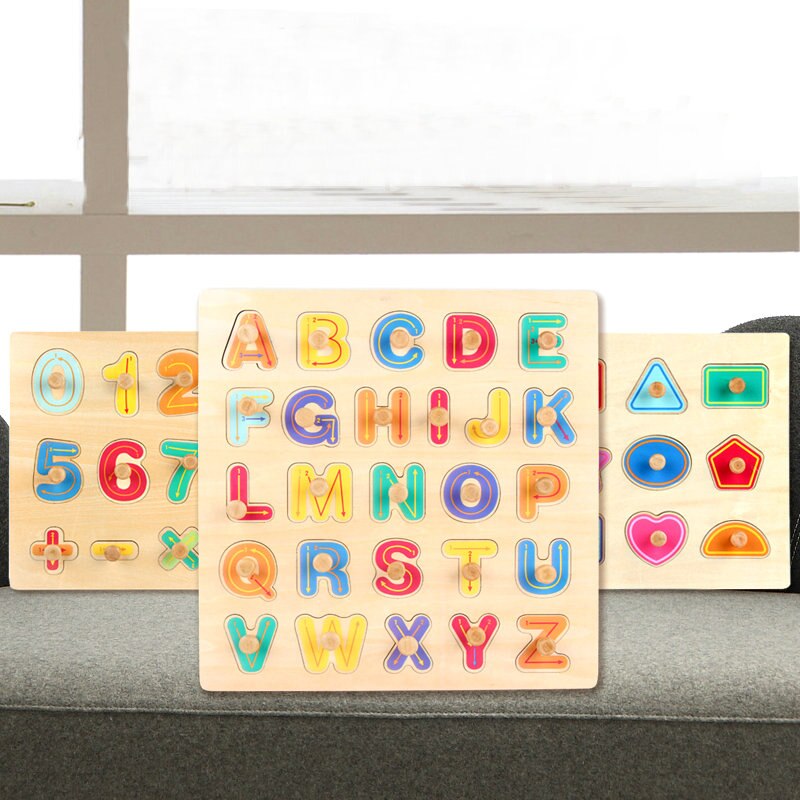 Kinderen Dier Fruit Houten Puzzel Board Geen Bramen, baby Houten Puzzels Bos/Marine Etc Klassieke Puzzel Speelgoed