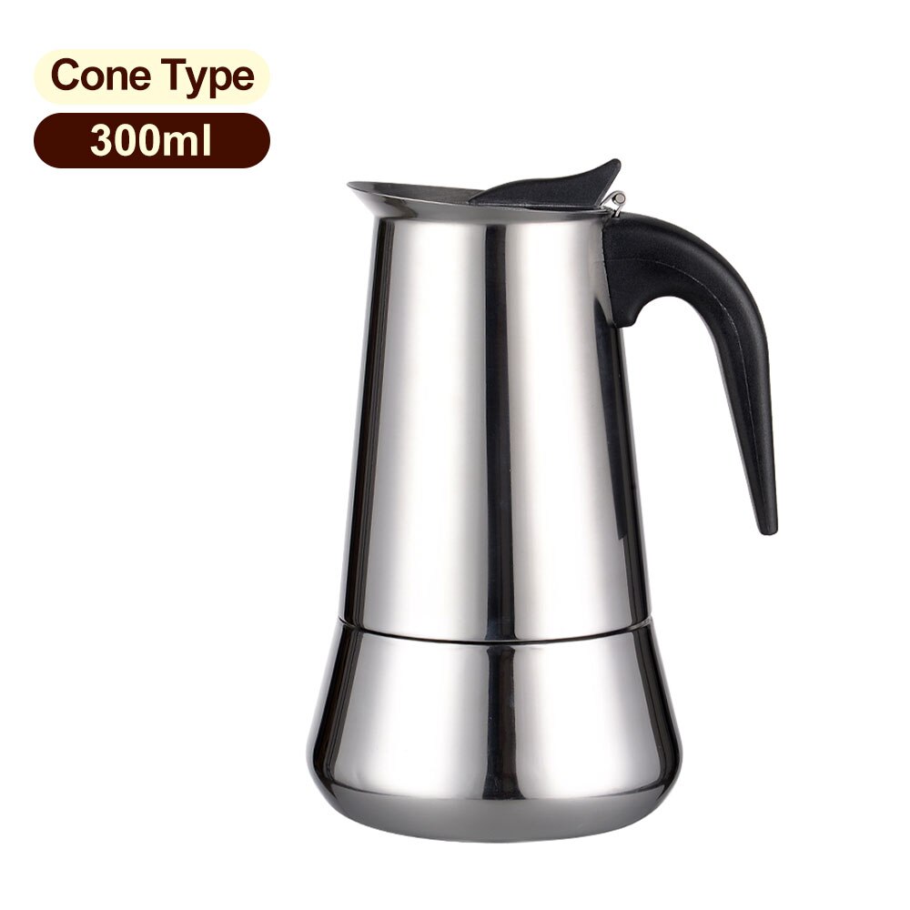 Cafetera de café expreso, cafetera de Moka, cafetera de café expreso, cafetera Latte: Azul