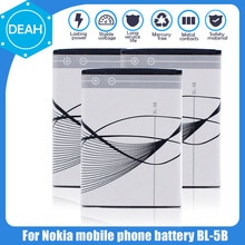 Batterie de téléphone portable pour Nokia, pour modèles 3220, 3230, 5070, 5140, 5140i, 5200, 5208, 5320, 6020, 6021, 6060, 6070, 6080, 6230, 7260, N80, N83, N90