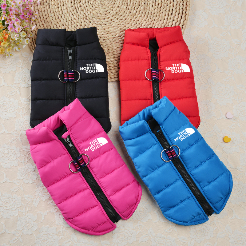 Waterproof Pet Clothes Winter Warm Jackets Coats Zipper French Bulldog For Small Medium Dogs Puppy Chihuahua