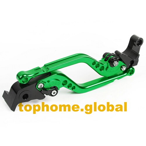 Voor yamaha  r3 r25 -  lange koppelingsremhendels cnc verstelbaar 10 kleuren: Groente