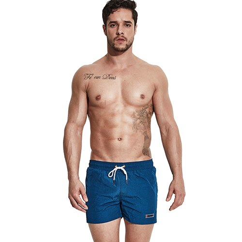 Desmiit-pantalones cortos deportivos para hombre, Shorts masculinos de secado rápido con forro de Surf, ligeros para el hogar, para playa y verano, DT69: StarlightBlue / M