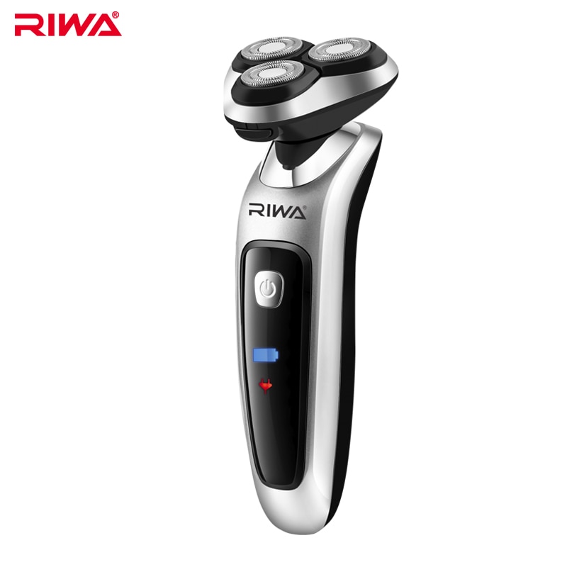 RIWA 3D Floating Triple Blade Electric Razor Man Washable Mens Razor Shaving Machine For Men Shaver Beard RA-5503