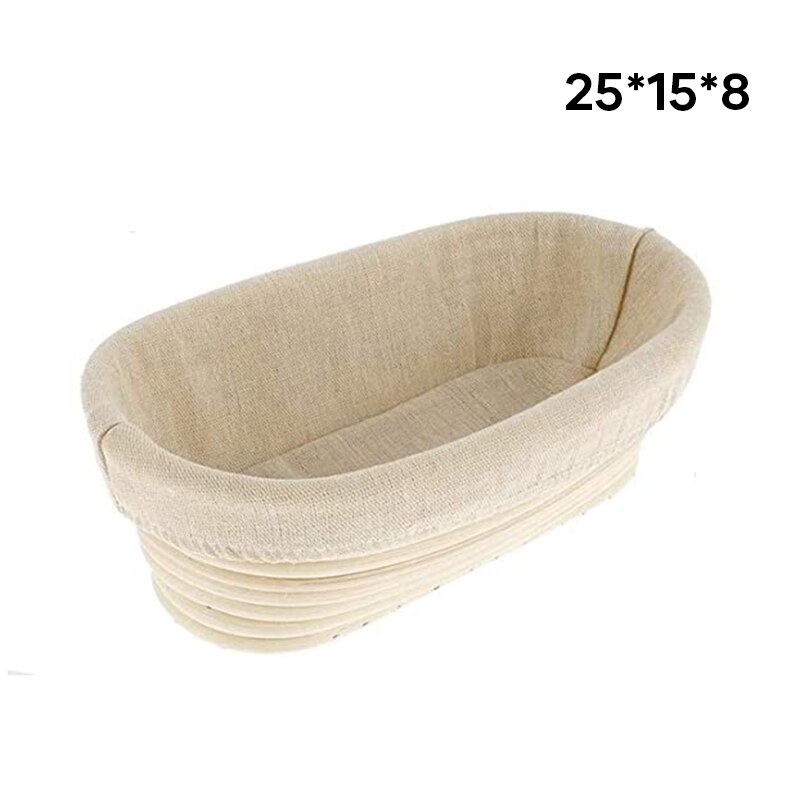 Pack 2 Kleine Ronde 13 cm 5 Zuurdesem Proofing Banneton