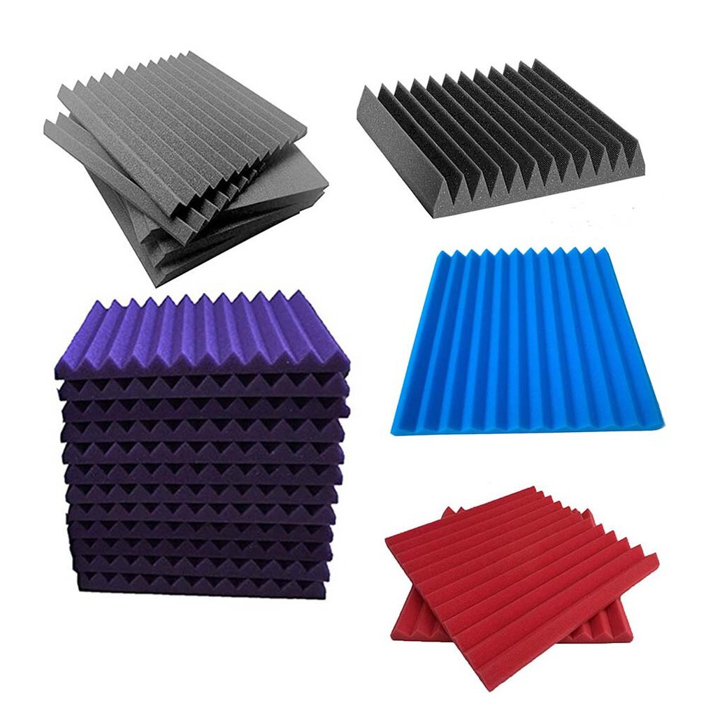 1PC Schallschutz Schaum Feuerfeste Material Dichte Flammschutzmittel Klang Isolierung Baumwolle Klang Absorbierende Baumwolle