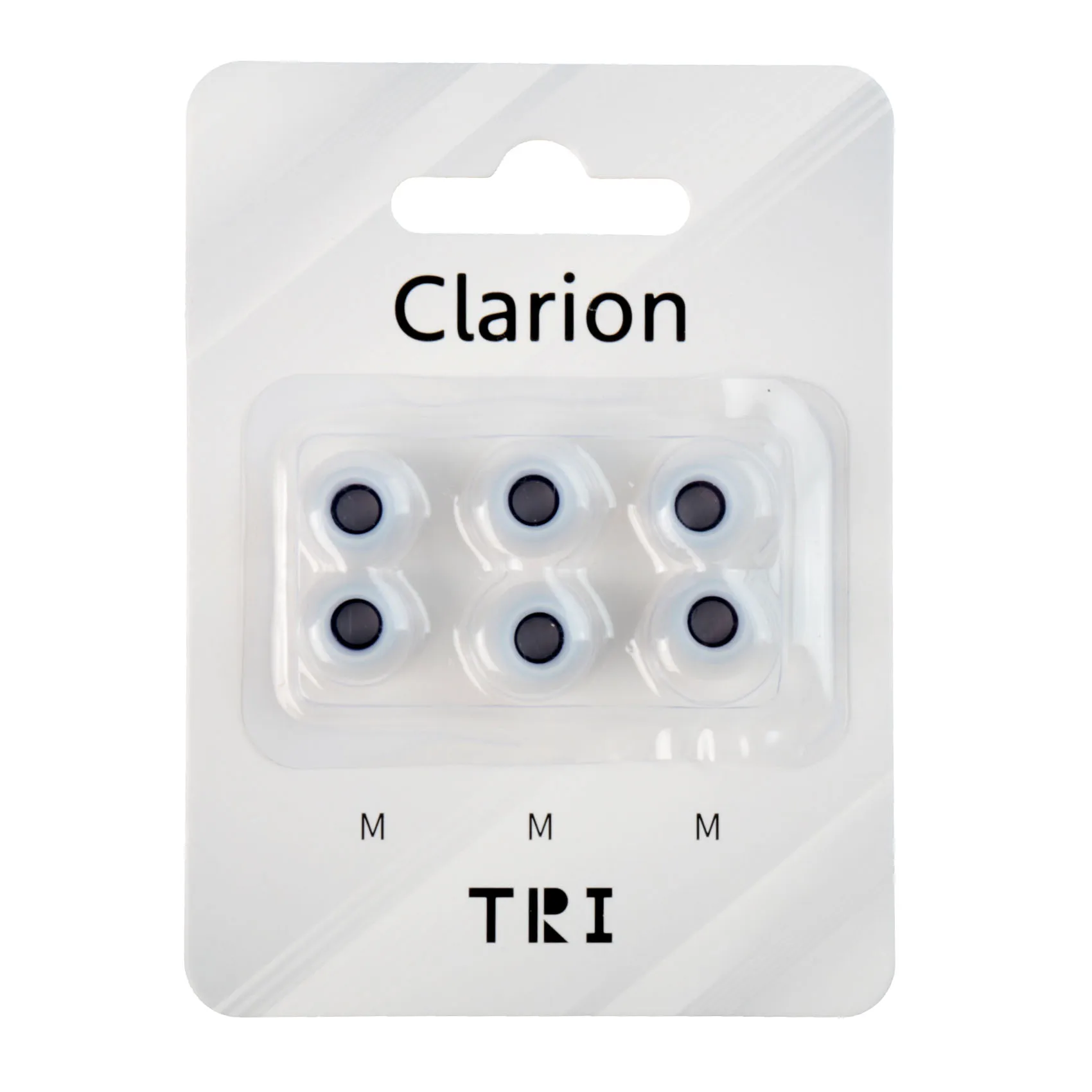 TRI Clarion Silicone Earphone Eartips 3 Pairs for S/M/L Size Headphone Accessory Wired Headset Earbuds TRI x HBB IEM kbear 07 08: Khaki