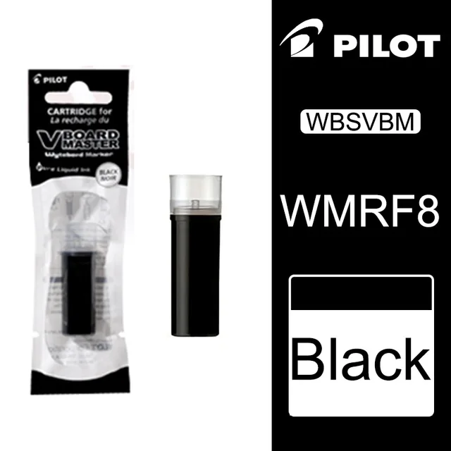 Pilot V-Marqueurs pour tableau blanc Master, stylo effaçable, grande capacité, 1.7mm, 2.2mm, 5.2mm, 2.3mm, conférences, formation, réunion, outils d'écriture: BLEU CIEL