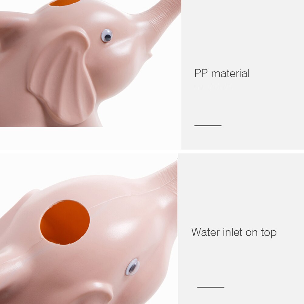 Plastic Leuke Olifant Gieter Outdoor Tuin Lange Mondstuk Met Handvat Irrigatie Gieter Voor Potplanten Patio Tuin