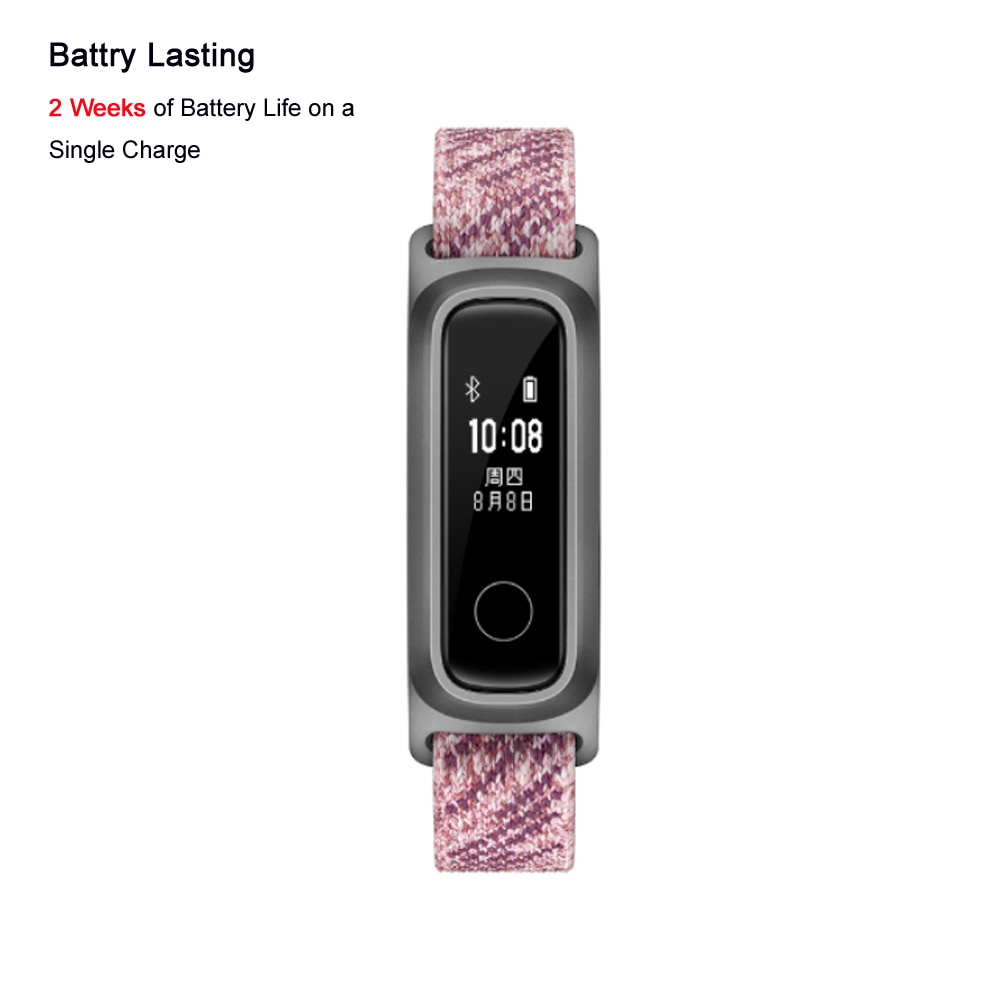 Honor band 5 sport -älyranneke sport band 50m vedenpitävä fitness-seurantalaite kosketusnäyttö viesti-puheluilmoitus