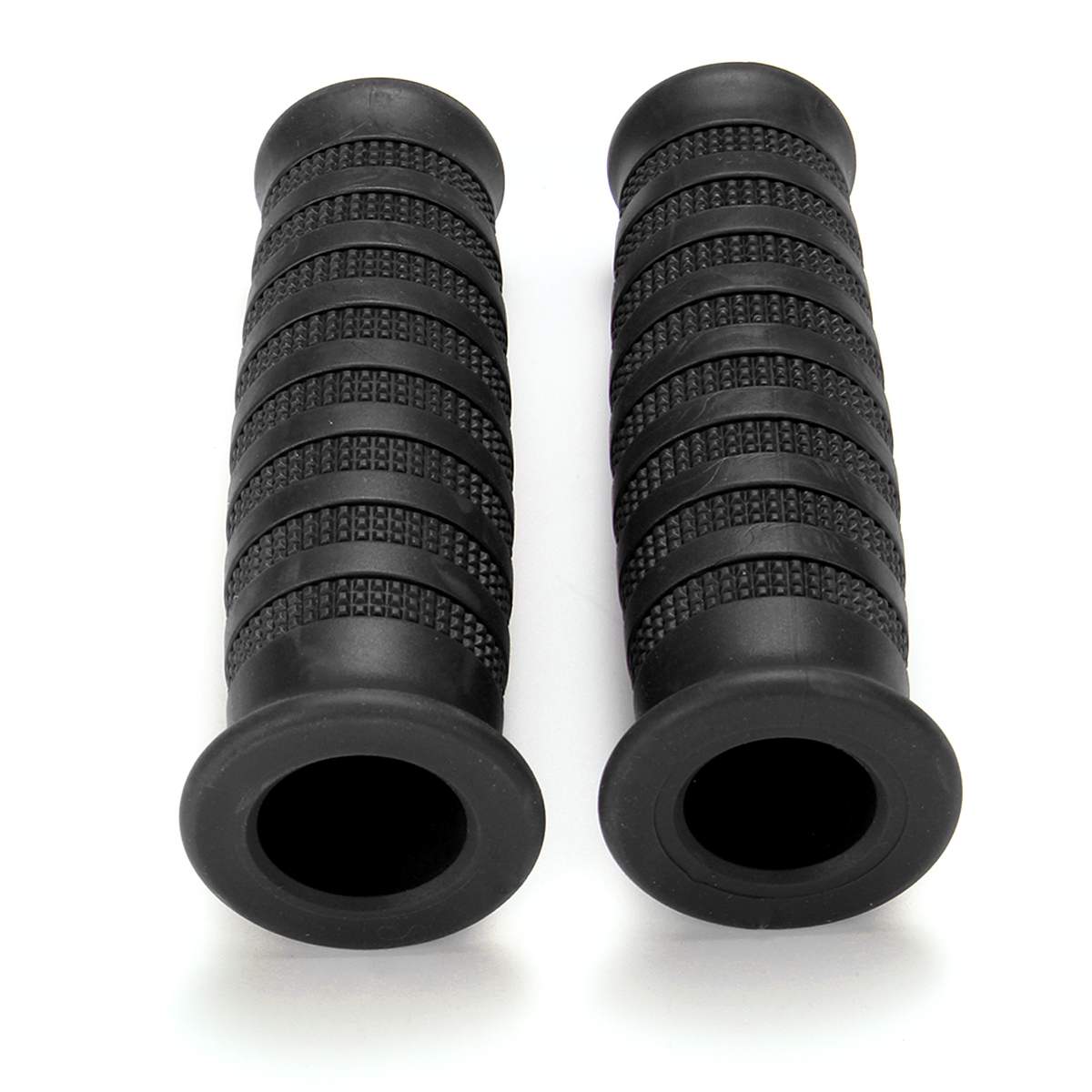 1 paar Universele 7/8 "22mm Motorcycle Bike Rubber Stuur Hand Grip Cafe Racer Bobber Clubman Custom Moto Hand grips Bar