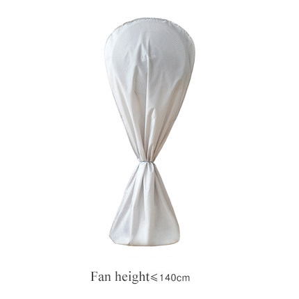 luluhut electic fan cover dustproof cover fully includes floor fan cover vertical floor fan cover for household fan storage bag: L  grey / L 66x138cm