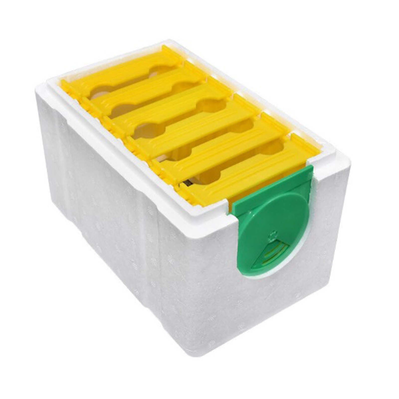 Bijenkorf Enkele Laag Schuim Bijenkorf Nest Bijenkorf Bee Doos Bijenteelt Tool Perfect Eps Foam Tuin Tool 1Set Bee Bestuiving doos