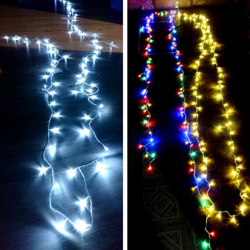 10M 20M 30M 50M 100M Festoon Led String Light Garland Year Christmas Light for Home Wedding Decoration Year Lamp
