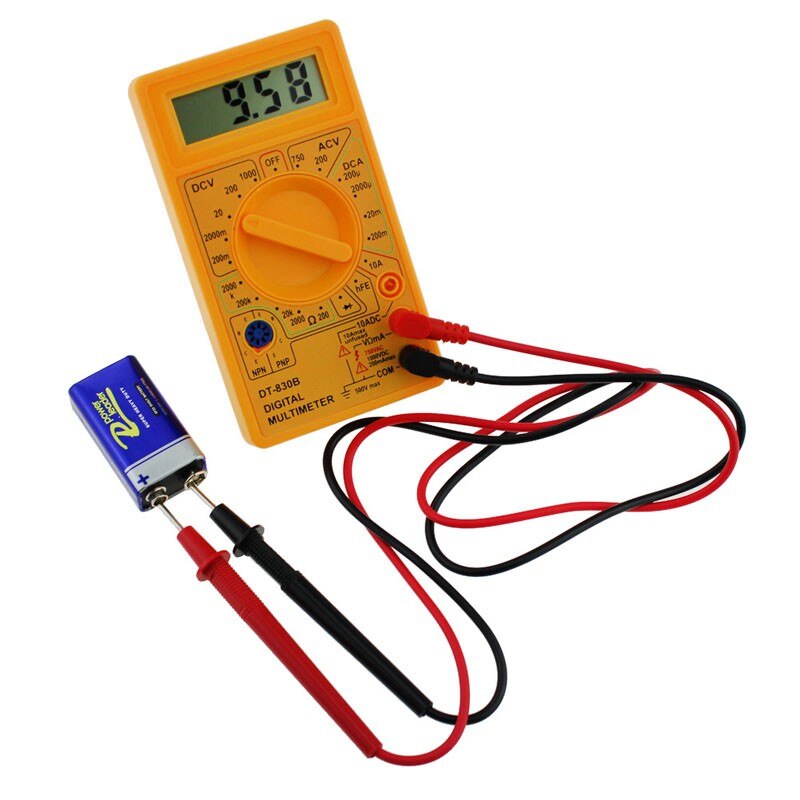 Digital-Multimeter DT830B AC/DC LCD Voltmeter Amperemeter Ohm Tester 750/1000V Handheld Meter Multimeter