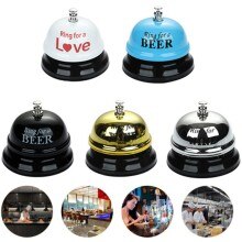 Metal Restaurant Service Call Bell Hotel Counter Desk Bell Ring Reception Restaurant Kitchen Bar Service Call Desk Calling Bell