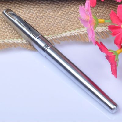 Germany DUKE Model 209 Roller Ball Pen Black Pen Gold Clip Ballpoint Pens Black Ink Writting Pen for Bussiness and Office: Sliver / matte black